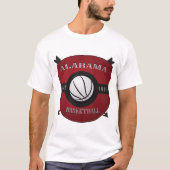 Alabama-Basketball-Schild-Logo T-Shirt (Vorderseite)