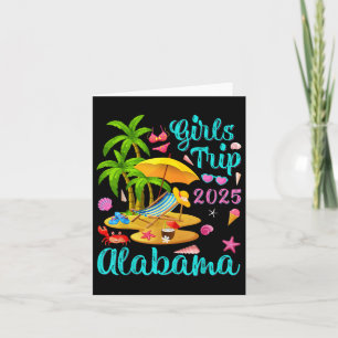 Alabama Beach Sommerurlaub Girls Trip 2025 Karte