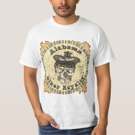 Alabama Biker  T-Shirt (Vorderseite)