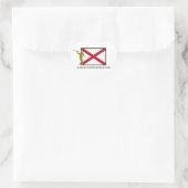 ALABAMA BIRMINGHAM MISSION LDS CTR Herz-Aufkleber (Tasche)