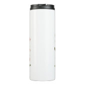 Alabama Black Bear Cub Surrounded by Camellia Thermosbecher (Rückseite)