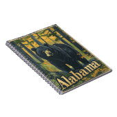 Alabama Black Bear Notizblock (Rechte Seite)