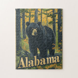 Alabama Black Bear Puzzle