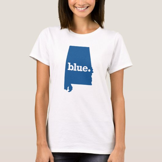 ALABAMA BLUE STAAT T-Shirt (Vorderseite)