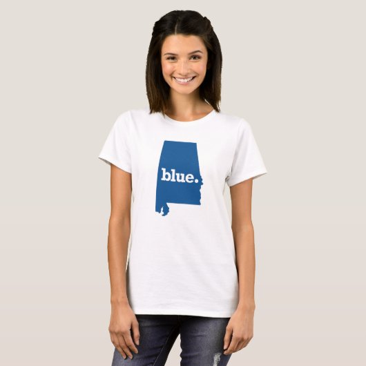 ALABAMA BLUE STAAT T-Shirt (Vorne ganz)