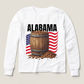 Alabama Boys Bella+Canvas Langarmshirt