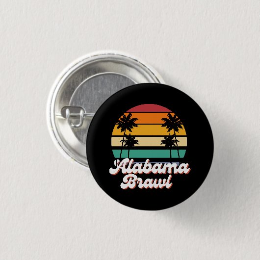Alabama Brawl Button (Vorne & Hinten)