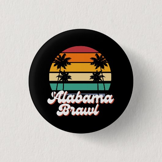 Alabama Brawl Button (Vorderseite)