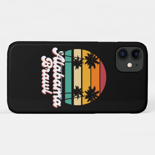 Alabama Brawl Case-Mate iPhone Hülle (Rückseite (Horizontal))