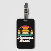 Alabama Brawl Gepäckanhänger (Vorderseite Vertikal)