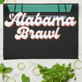 Alabama Brawl Geschirrtuch (Gefaltet)