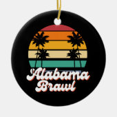 Alabama Brawl Keramik Ornament (Vorne)