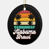 Alabama Brawl Keramik Ornament (Links)
