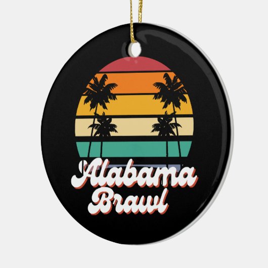Alabama Brawl Keramik Ornament (Links)
