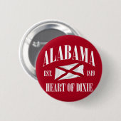 Alabama Button (Vorne & Hinten)