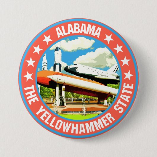Alabama Button (Vorderseite)