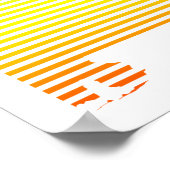 Alabama Chill Fade Poster (Ecke)