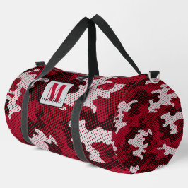 Alabama Crimson & White Bold Tide Camo Printed  Duffle Bag