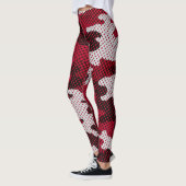 Alabama Crimson & White Bold Tide Camo Printed  Leggings (Links)