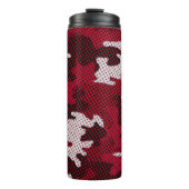 Alabama Crimson & White Bold Tide Camo Printed  Thermosbecher (Vorderseite)