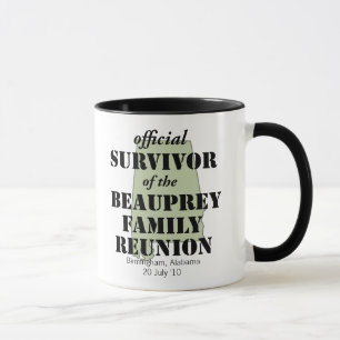 Alabama Custom Family Wiedersehen Survivor (grün) Tasse