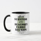 Alabama Custom Family Wiedersehen Survivor (grün) Tasse (Links)