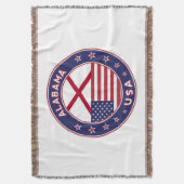 Alabama Decke (Vorderseite Vertikal)