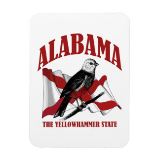 Alabama, der Yellowhammer-Staat Magnet