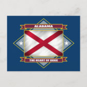 Alabama Diamond Postkarte (Vorderseite)