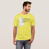 Alabama: Die Nase abschneiden, um unsere Gesichte T-Shirt (Vorne ganz)
