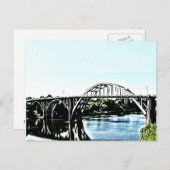 Alabama Edmund Pettus Bridge Postkarte (Vorne/Hinten)