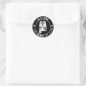 Alabama Emblem Runder Aufkleber (Tasche)