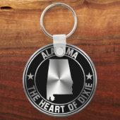 Alabama Emblem Schlüsselanhänger (Vorderseite)
