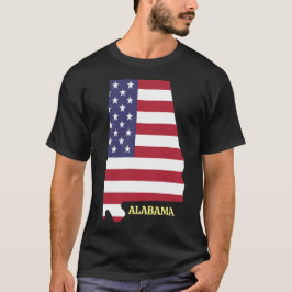 ALABAMA Family Wiedersehen 💛 Red White Blue USA F T-Shirt
