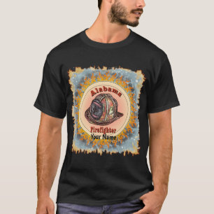 Alabama-Feuerwehrmann-T-Shirt T-Shirt