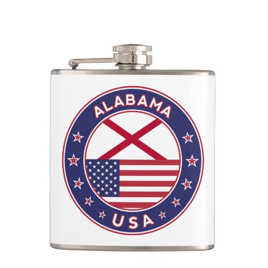 Alabama Flachmann (Vorderseite)