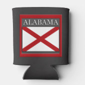 Alabama Flag Design Dosenkühler (Rückseite)