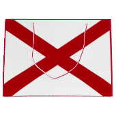 Alabama Flag Große Geschenktüte (Vorderseite)