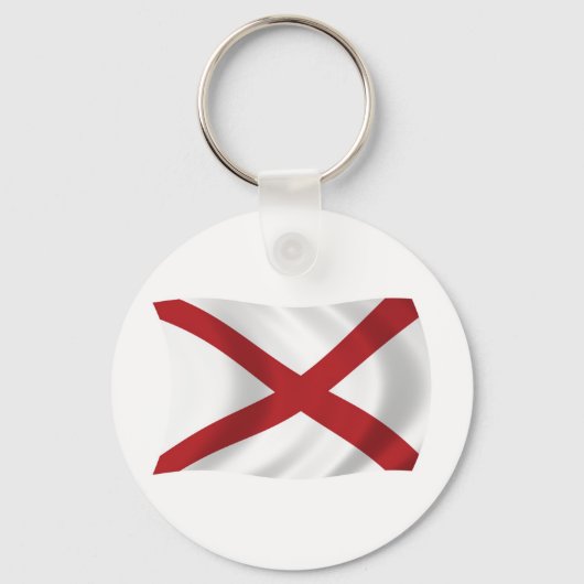 Alabama Flag Schlüsselanhänger (Vorderseite)