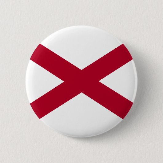 Alabama-Flagge Button (Vorderseite)