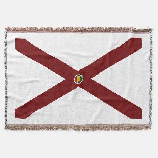 Alabama-Flagge Decke (Vorderseite)