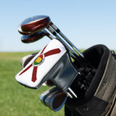 Alabama-Flagge Golf Headcover (In Situ)