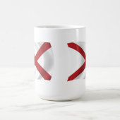 Alabama-Flaggen-Tasse Kaffeetasse (Mittel)