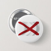 Alabama-Flaggenknopf Button (Vorne & Hinten)