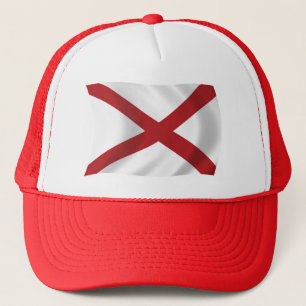 Alabama-Flaggenmütze Truckerkappe