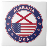 Alabama Fliese (Vorderseite)