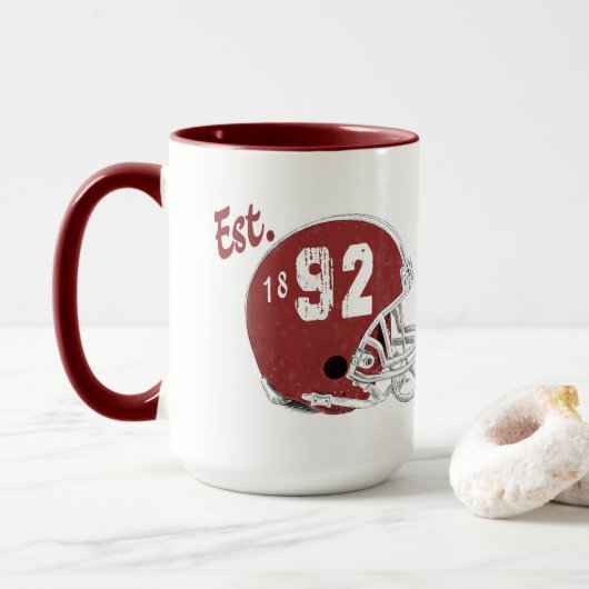Alabama Football-Tasse Tasse (Mit Donut)