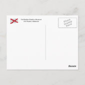 Alabama Fort Rucker Post Card Postkarte (Rückseite)