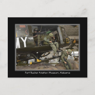 Alabama Fort Rucker Post Card Postkarte