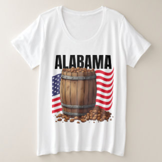 Alabama Frauen Große Größe T-Shirt